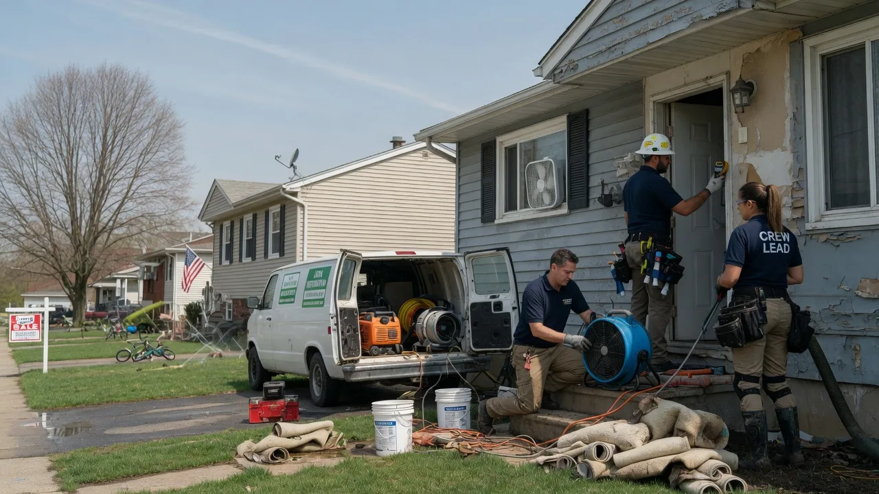 Flood Cleanup in Wellington, KS near me
